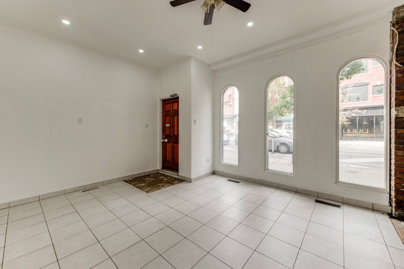 Grade-level commercial unit at 817 Bloor St W